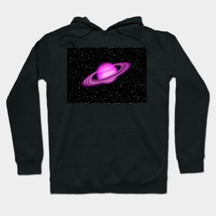 Pink Jupiter Planet Hoodie